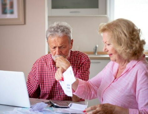 Elderly couple